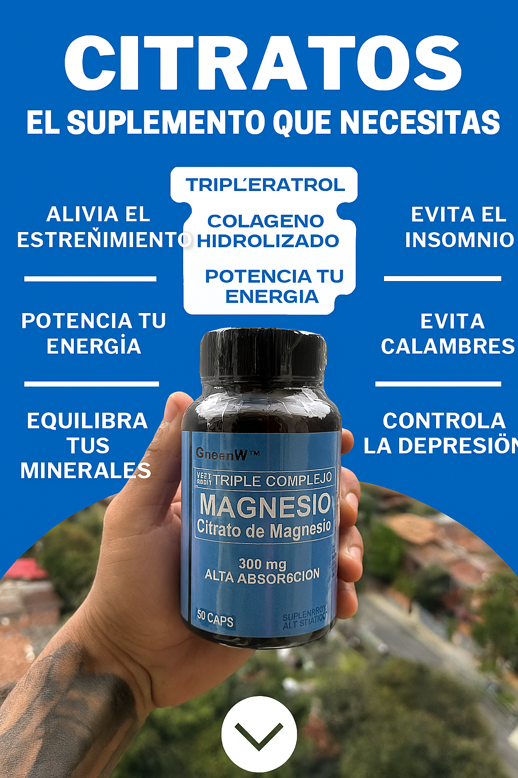 CITRATO DE MAGNESIO