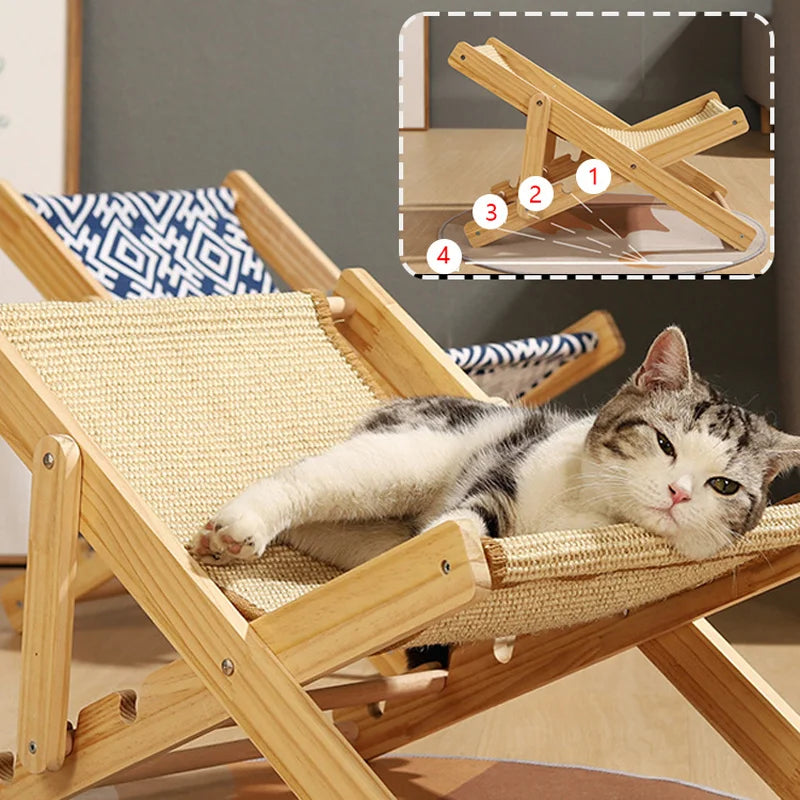 HAMACA RASCADOR PARA GATO