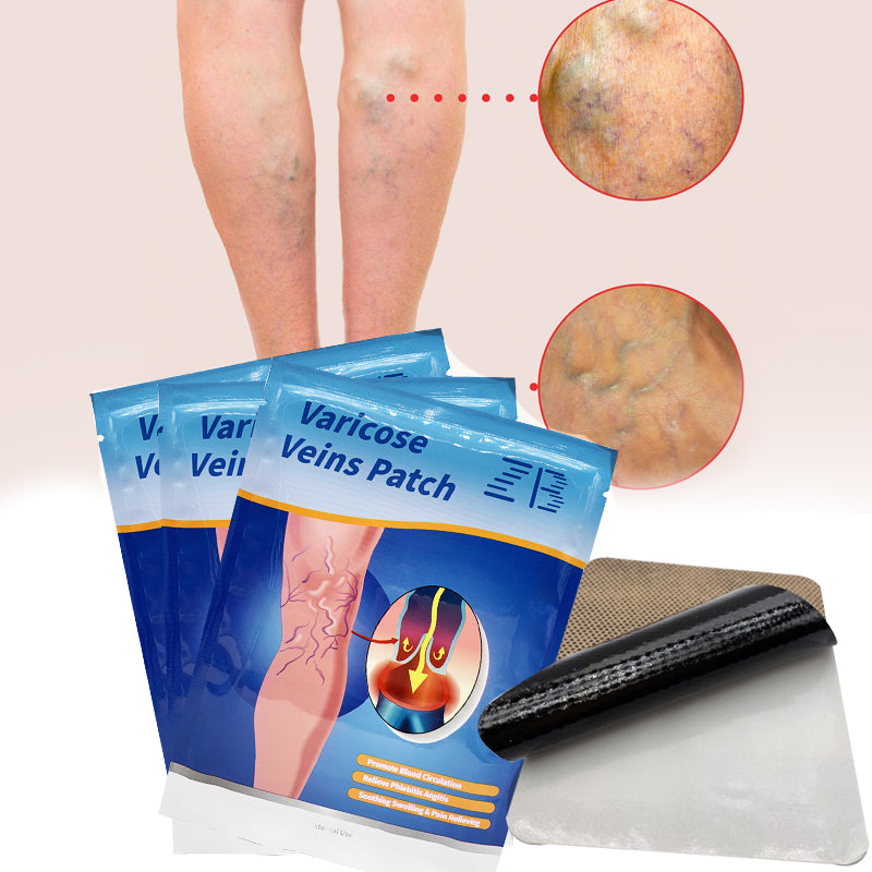 PARCHES PARA VENAS VARICES, PIERNAS PERFECTAS SIEMPRE PACK X 8