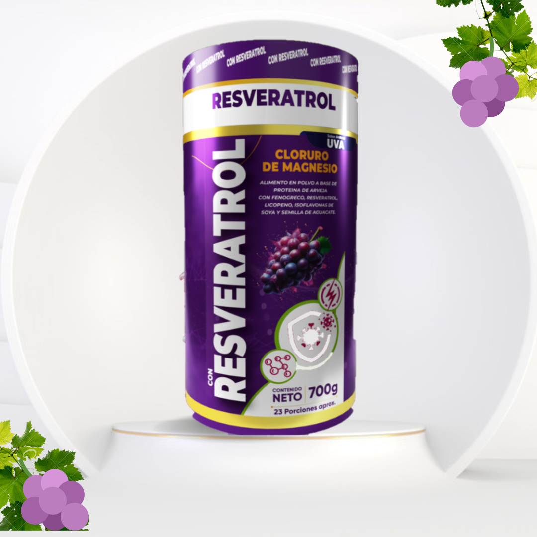 RESVERATROL - SUPLEMENTO 100% NATURAL