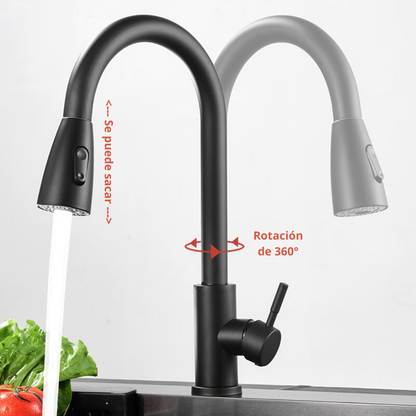 GRIFO DE COCINA CON MARGUERA EXTRAIBLE