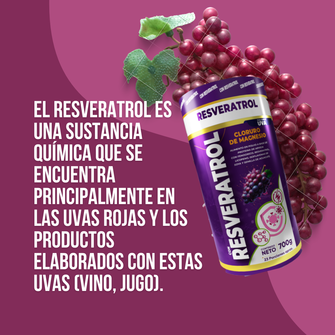 RESVERATROL - SUPLEMENTO 100% NATURAL