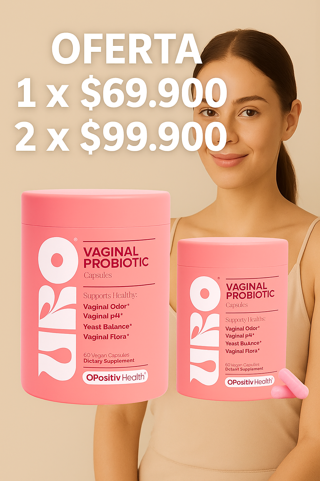URO PROBIOTICS CARE "Salud vaginal avanzada y natural"