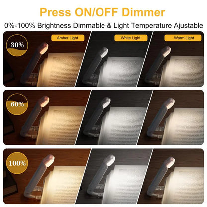 CLIP LED PARA LECTURA RECARGABLE
