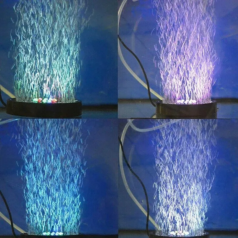 La burbujas mantienen tu pecera oxigenada y a tus peces felices y saludables.