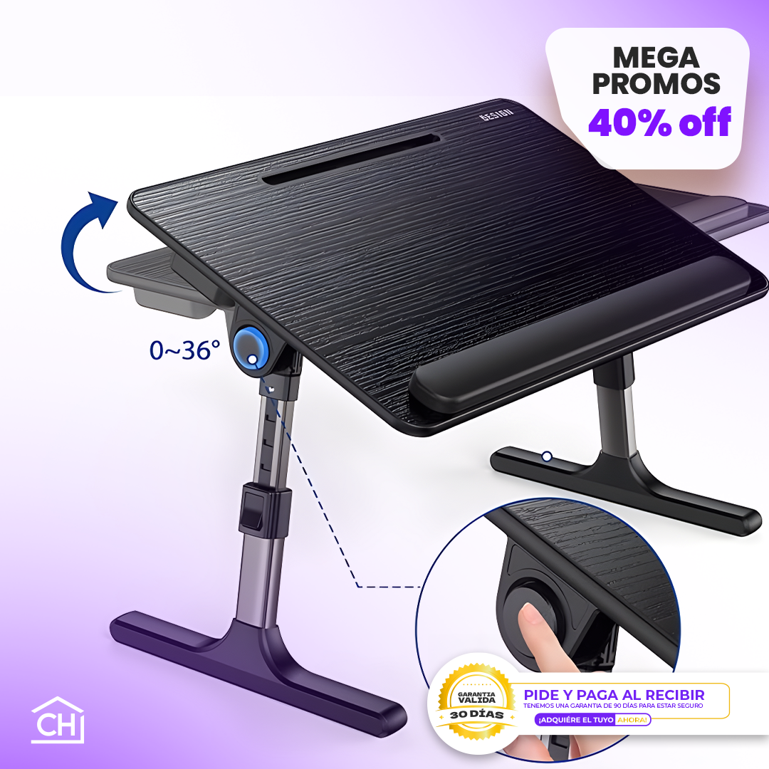 XGear - Mesa para portátil multi-funcional ajustable