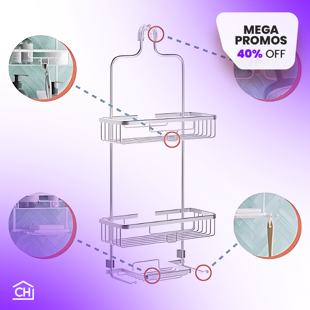 AluShower Organizer - Organizador de ducha colgante