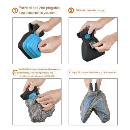 RECOGEDOR PORTATIL PARA MASCOTAS
