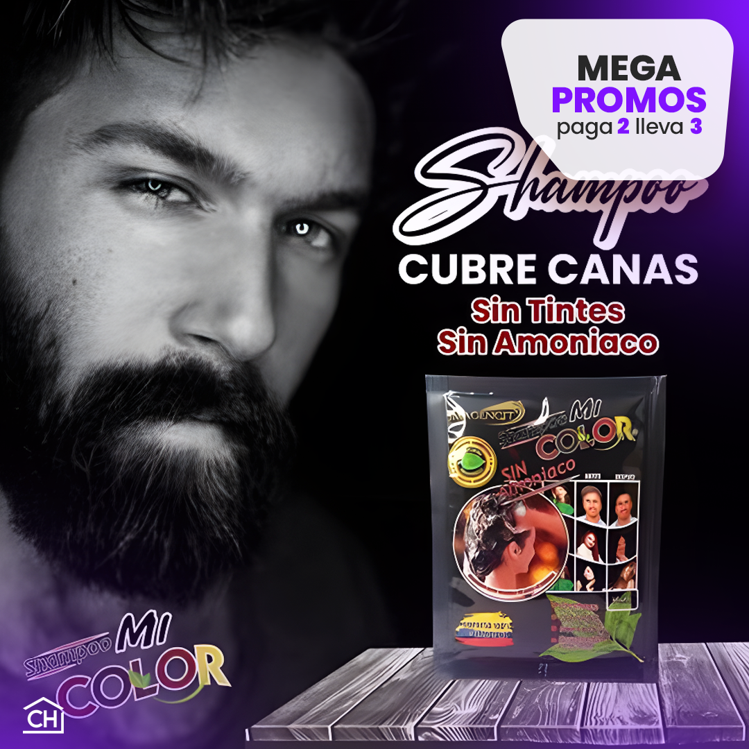 SHAMPOO ANTICANAS PARA HOMBRES