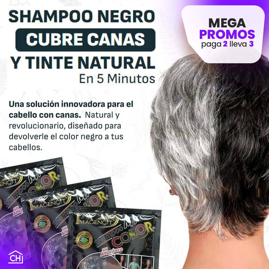 SHAMPOO ANTICANAS PARA HOMBRES