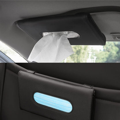 Kit Soporte pañuelos y bolsillo para automóvil