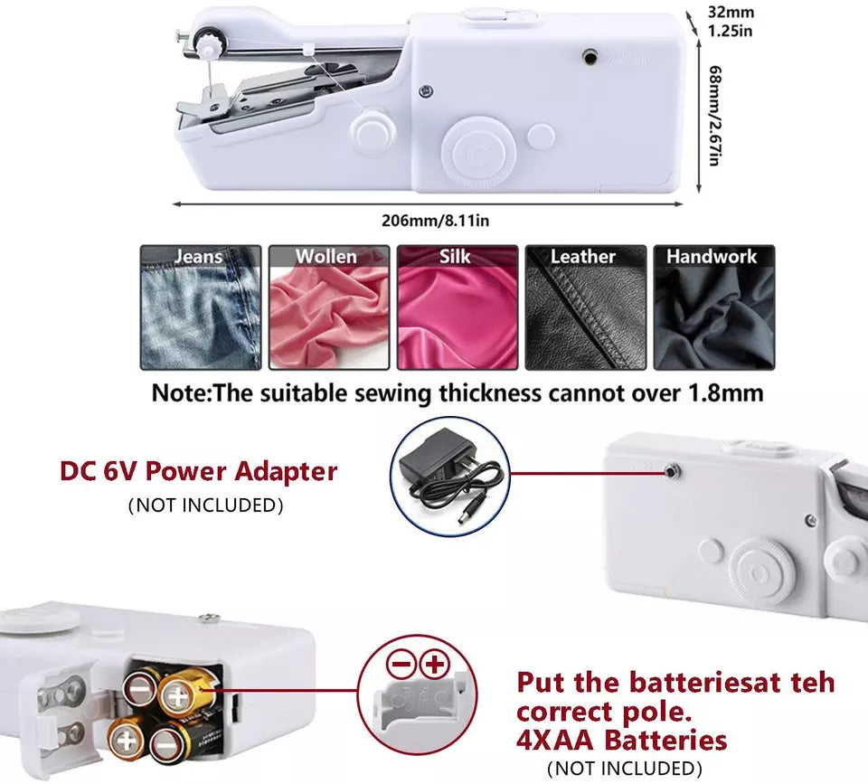 Mini Máquina de coser PORTATÍL + Envío GRATIS