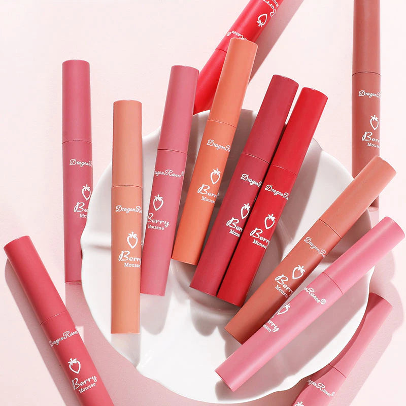 KIT (3 unds ) LABIALES MATE TERCIOPELO + ENVIO GRATIS