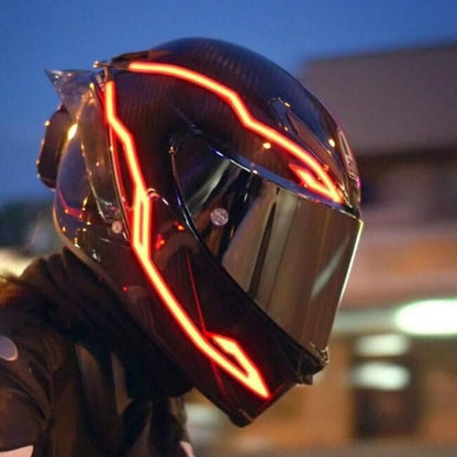 TIRA DE LUZ LED PARA CASCO