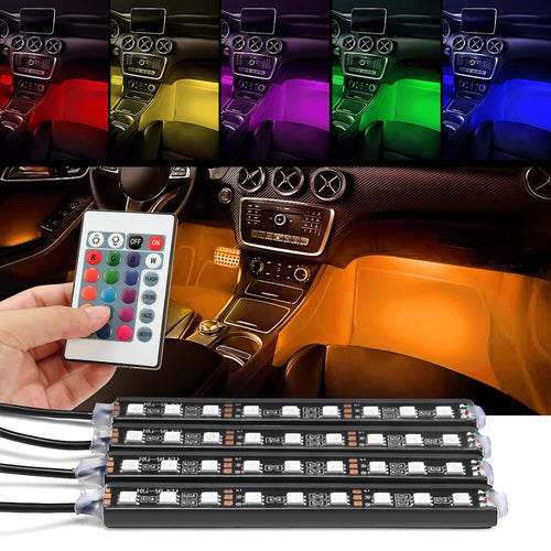 LUCES LED PARA EL CARRO  RGB